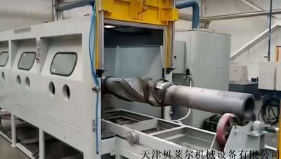 多工位手动喷砂机